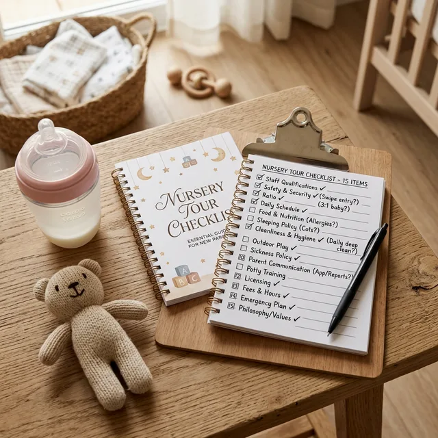 見学チェックリストの写真